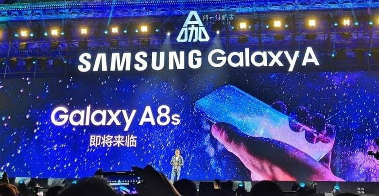 Samsung Galaxy A8s Teaser