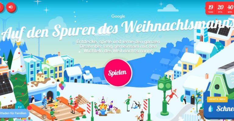 Auf Den Spuren Des Weihnachtsmannes Auf den Spuren des Weihnachtsmanns: Der Santa Tracker meldet sich zurück