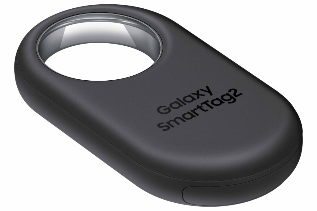 Der neue Samsung Galaxy SmartTag 2 in Schwarz