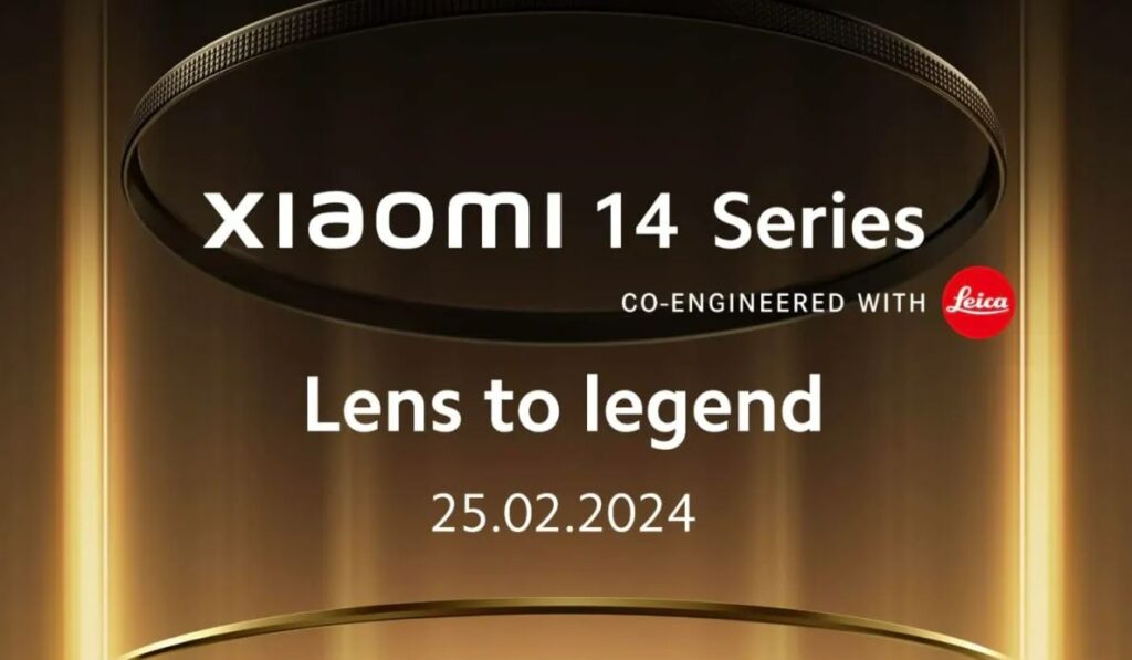Ein erster Teaser mit Datum zur Xiaomi 14-Serie