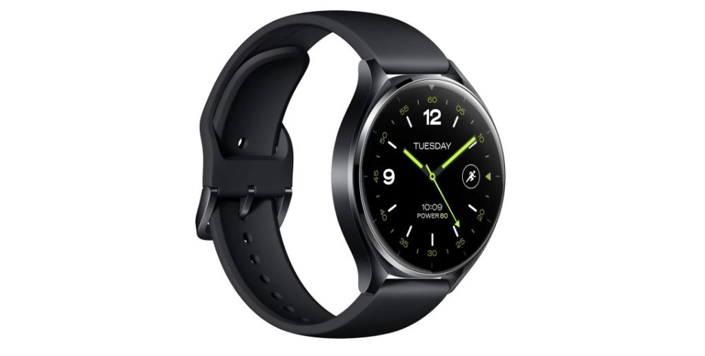 Die Xiaomi Watch 2 in Schwarz
